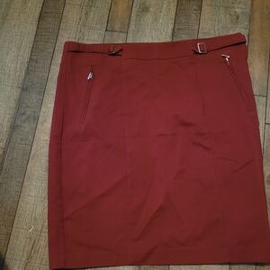 Level Eight Elegant Red Women's Skirt Size 12